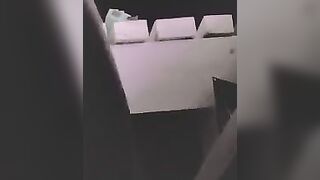 Woman rubbing her snatch peeing and greater quantity