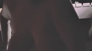 Woman rubbing her snatch peeing and greater quantity