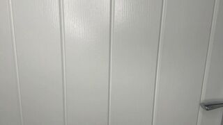 Neighbor Mark listens to me gratifying myself behind closed door