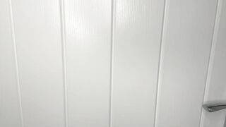 Neighbor Mark listens to me gratifying myself behind closed door