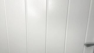 Neighbor Mark listens to me gratifying myself behind closed door