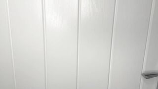 Neighbor Mark listens to me gratifying myself behind closed door