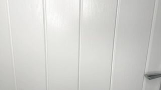 Neighbor Mark listens to me gratifying myself behind closed door