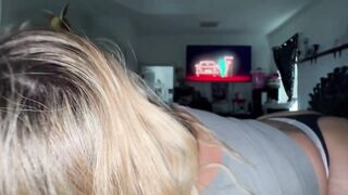 Large Ass Whitegirl sits on my face