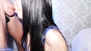 Palpitating Oral-sex Deepthroat Oral-sex. Close up Enjoyment