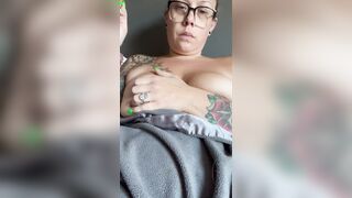 big beautiful woman step mama mother I'd like to fuck bake 420 smokin' joint fetish laying in daybed topless