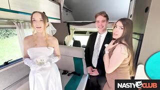 Naughty Club - Hot bride Polly Youngs Cuckold Sex Movie scene