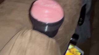 BANGING A POCKET TWAT UNTILL I CUM