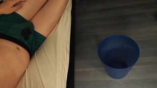 Stuck in daybed pee desperation
