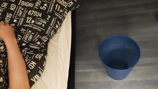 Stuck in daybed pee desperation