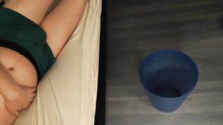 Stuck in daybed pee desperation