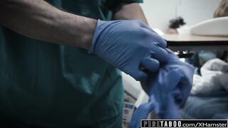 PURE TABOO Perv Doctor Gives Teen Patient Twat Exam