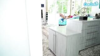 Stepsister Caught Masturbating Thinks This babe Is Banging Her Boyfriend