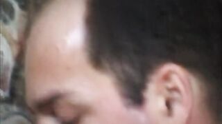 Spex gilf wearing nylons gets her shaggy vagina drilled