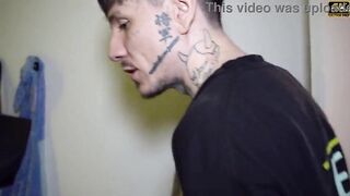 My most excellent ally lied to me and hooked up with the stud with the tattooed face right next to me