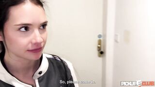 PickupClub - Shy Matty Mila Perez Pickup Up By Cheeky Biker and Screwed in POV