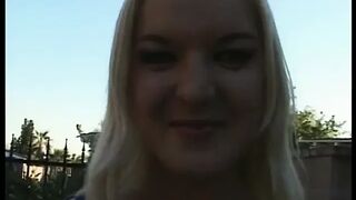 A golden-haired cutie likes so much a ebony shlong and this babe gives herself an anal screw