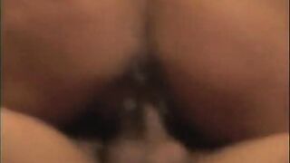 Ebony wench wraps her lips around hard ramrod in advance of getting fucked on the sofa