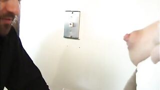 Sexy brunette hair enjoys her taut twat drilled by a massive white pole
