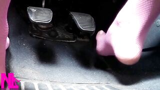 Carnal Pedal Pumping in My Pink Fishnets