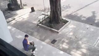 Street Stranger to Airbnb Room – Rode His Wang Cowgirl and Took Each Drop of His Cum