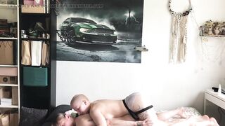 Vilu Vidish Pegs Her Doxy-hunk Cowboy and Doggy position