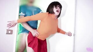 Velma Dinkley (Full Episode) nerdy hotty gets drilled hard at halloween - Pleasant Darling