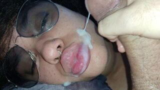 SLOPPY POV: Most excellent Oral-job in NY for My Boss Ending in a Ideal Facial & Cum in Throat