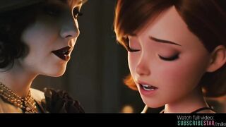 Lesbo AI grok movie Crossover Resident Heartless Helen Parr