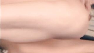 Hawt Braces Wearing Brunette hair mother I'd like to fuck Domonique Flowers Shows Her Sexy Body & Large Bazookas In LOUD HARD FAST GLASS SEX-TOY BANGING CLIMAX