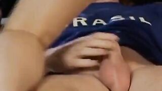 Curvy German Gal Gets Her Boobs Sprayed with Cum After Some Booty Banging