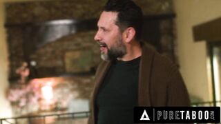 PURE TABOO Stressed Avery Jane Submits To Creepy Neighbour’s Perverse Demand To Keep Her Bawdy Secret
