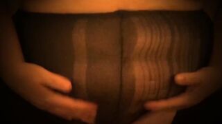 Ripped tights - big beautiful woman gets likewise corpulent and rips throughout tights