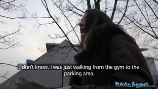 Public Agent Angel screwed hard in abandoned public subway