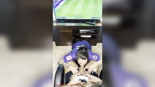 Gamer players? I suck his rod so much this chab cums on my melons?