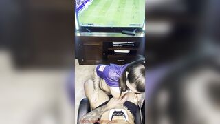 Gamer players? I suck his rod so much this chab cums on my melons?