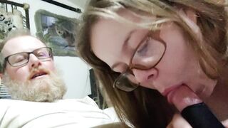 edging his weenie with my throat untill i'm willing to screw him