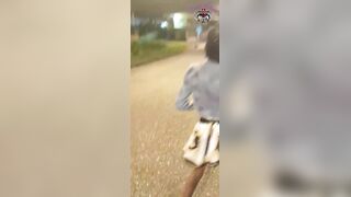 Public pick up and bang creampie