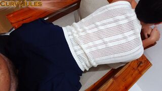 I shave my stepson´s shaggy Schlong and bang me in the sky(POV)(Ejaculation)