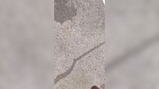 Hopeless talking & running to public restroom wetting myself pee dribble
