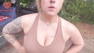 Stranded mother I'd like to fuck Swallows a Load