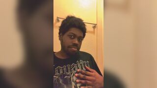 Solo hunk session for the massive cum dump
