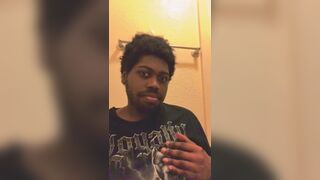 Solo hunk session for the massive cum dump