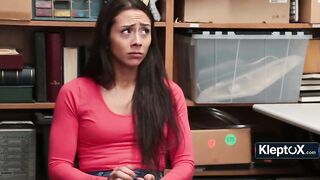 Office Backroom Deal Turns Into Desk Missionary With Guard