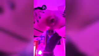 Shrouded Midnight Ballerina Anal Stretching Gape Doxy