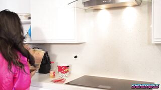 SheHerGirls - Zariah Aura Surprises Hime Marie With Her Dick for Steamy Bed Banging