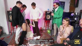BRIDE4K. The Bride uses all 3 of her Holes