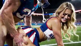 (AI Generated) NekoPunkStudio - A Cheerleader Group sex