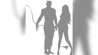 MY WIFE SURPRISES ME IN THE BATHROOM FUCKING A BITCH