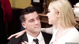 Husband fucks wife and her step brat